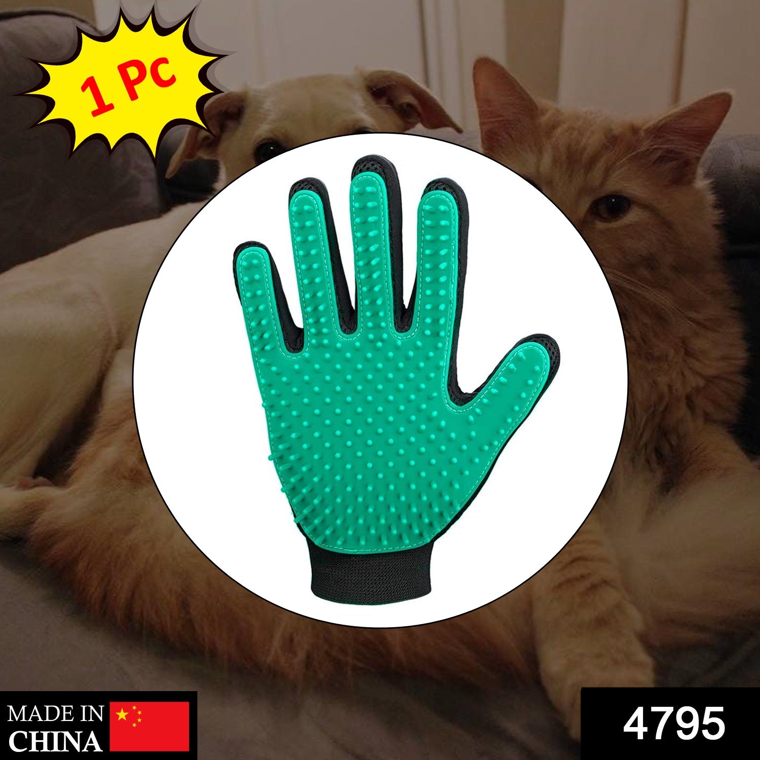 4795 1 Pc Green True Touch used in all kinds of household and official kitchen places specially for washing and cleaning utensils and more. 4795 1 Pc Green True Touch used in all kinds of household and official kitchen places specially for washing and cleaning utensils and more.